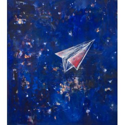 Speranța - pictură în ulei pe panza, artist Cristina Marian